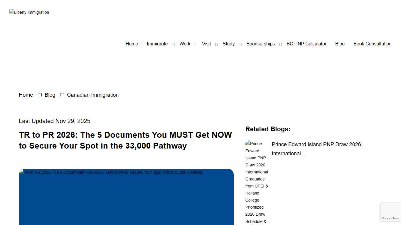 TR to PR 2026: The 5 Documents You MUST Get NOW to Secure Your Spot in the 33,000 Pathway